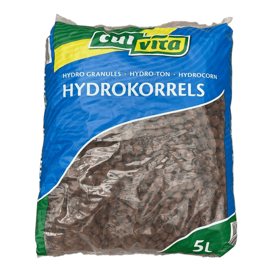 Hydrokörner 8-16mm – 5 Liter – Dekofüllmaterial für Blumentöpfe – natürliches Aussehen – Drainage & Stabilität