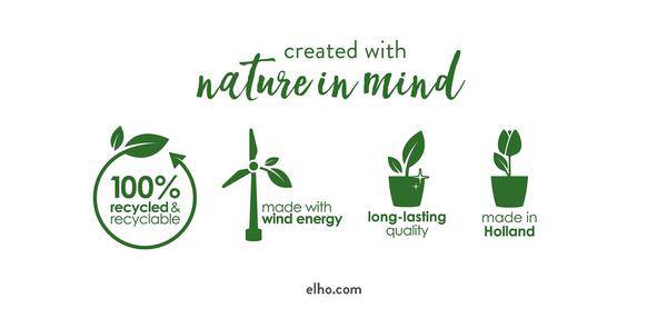 Jazz Pflanztopf Rot – D23 x H21 – Moderner Blumentopf für Innen & Außen – Eleganter runder Pflanzkübel – Dekorativer Übertopf für Zimmer- & Gartenpflanzen