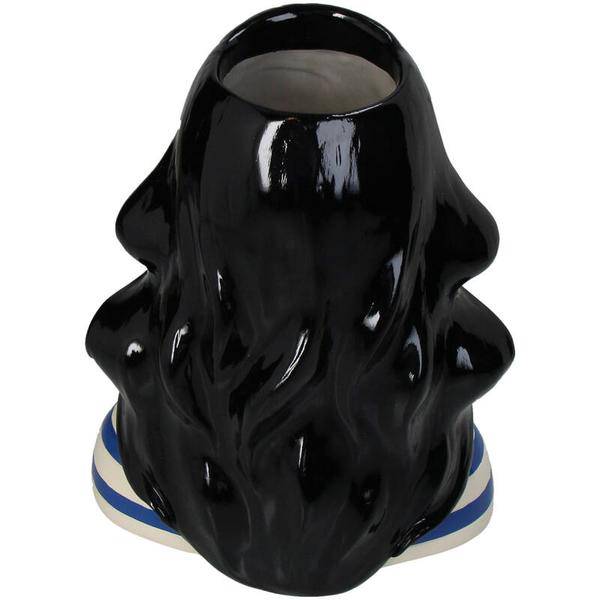 Vase Fashion Lady „Sophie“ – 29 cm – Design-Vase im Damenkopf-Stil – Modernes Wohnaccessoire aus Polyresin – Deko für Sideboard, Tisch oder Fensterbank