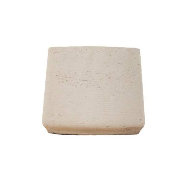 Topf Jumbo Patt Beige Gewaschen – D56cm x H47cm – Moderner Pflanzkübel in Natursteinoptik – Groß, robust & dekorativ – Für Zimmerpflanzen & Außenbereich