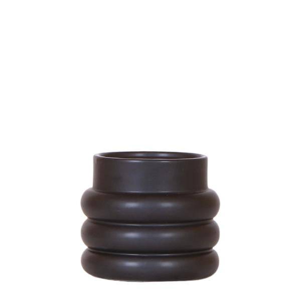 Topf Blase schwarz - Ø9cm