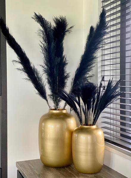 Vase Glas - Gold - Artic - M - H35 B25