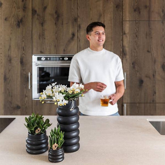 Topf Blase schwarz - Ø9cm