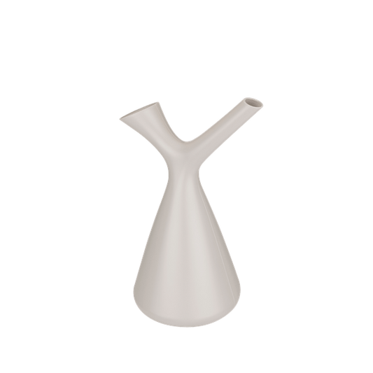 Tauch-Gießkanne Weiß – 1,7 Liter – Moderne Kunststoff Gießkanne – Ergonomisches Design für Zimmerpflanzen, Balkon & Garten