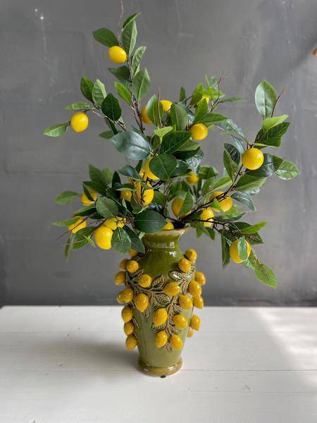 Künstliche Blumen - Blumenstrauß - Lemon Glow - ↕80cm