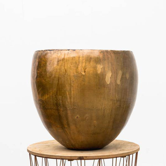 Pflanztopf Fabien – Altes Kamel – Moderner Blumentopf in Betonoptik – Mit Wasserablauf – Für Innen & überdachte Außenbereiche – Eleganter Dekotopf für Zimmer- & Kübelpflanzen