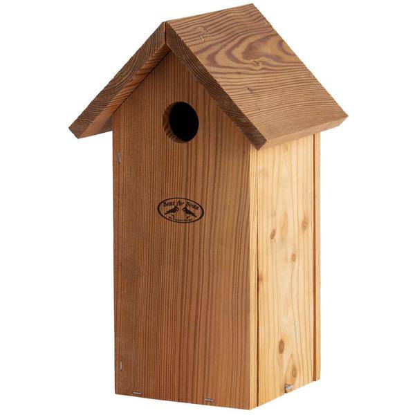 Vogelhaus für Kohlmeisen – Nistkasten aus Douglasienholz – wetterfest & langlebig – L16,9×T14,5×H30 cm – ideal für den Garten
