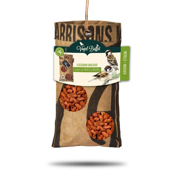 Vogelbuffet - Lumpenfütterung - 300 Gramm - für Spatzen & Amseln