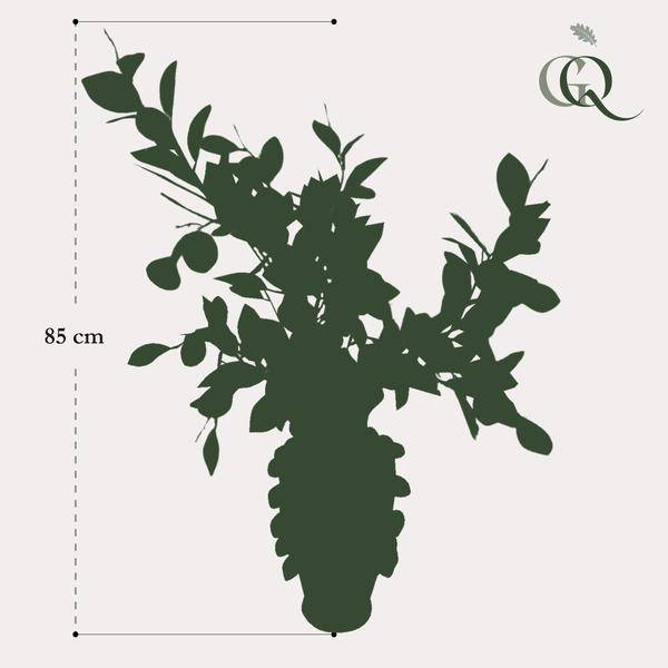 Künstliche Blumen - Blumenstrauß - Lemon Glow - ↕80cm