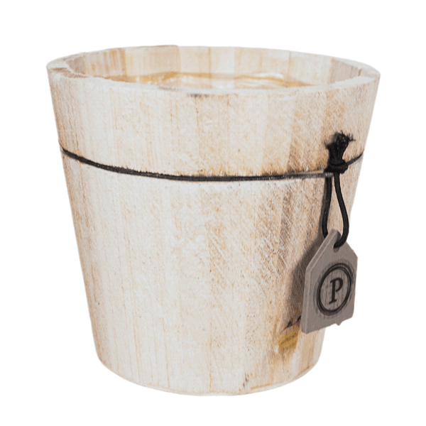 Dekorativer Holztopf