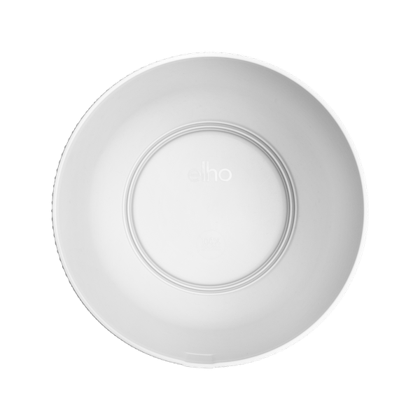 Jazz Pflanztopf Weiß – D14 x H13 – Moderner Blumentopf für Innen & Außen – Eleganter kleiner Pflanzkübel – Dekorativer Übertopf für Zimmerpflanzen & Kräuter