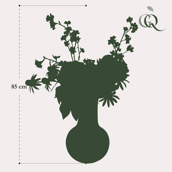 Künstliche Blumen - Blumenstrauß - Rosa Sommer - ↕80cm