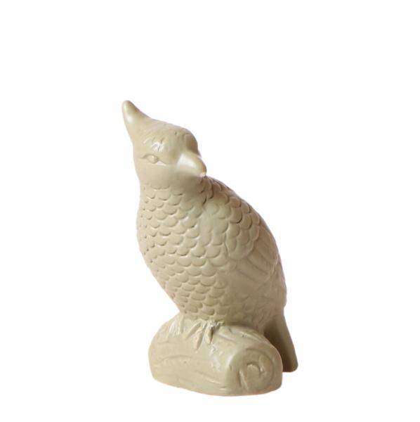 Deko-Kakadu auf Stab – Grün – 12cm – Ornament aus Polystone – Zierfigur für Blumentöpfe & Pflanzensets – Stylischer Vogel als Deko-Highlight