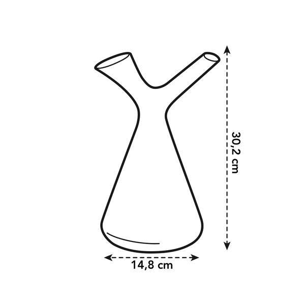 Tauch-Gießkanne Ocker – 1,7L – Kunststoff Gießkanne für Zimmerpflanzen & Garten – Ergonomisch & langlebig – Indoor & Outdoor