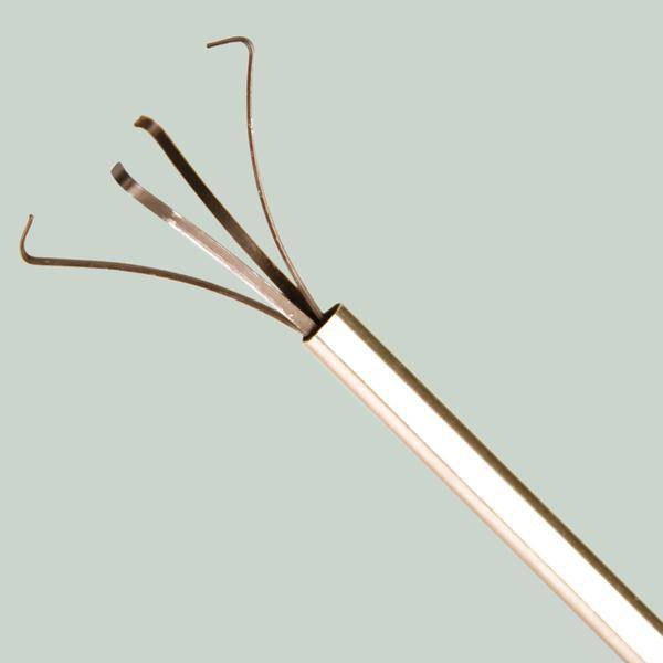 Flaschengarten Aufnahmeklaue - 72 cm - Terrarienwerkzeug - Stahl - ausziehbare Klaue