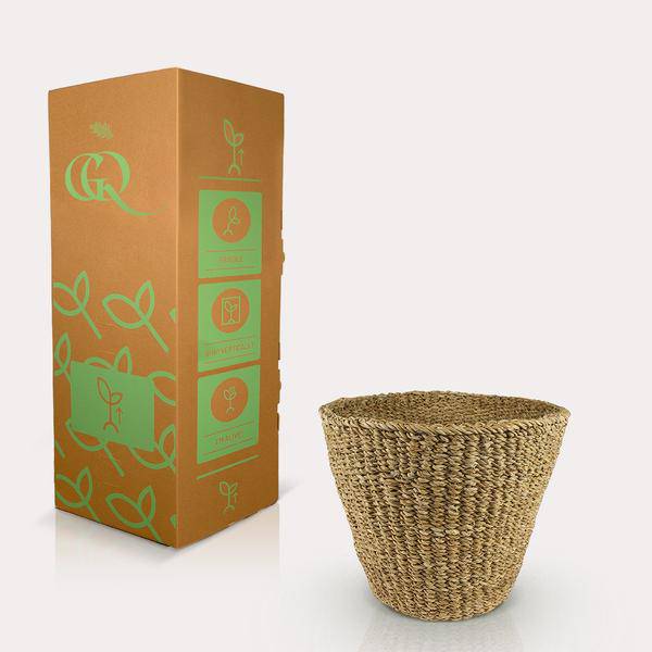 Korb - Hellbraun - Jip Natur - M - H23cm - B26cm