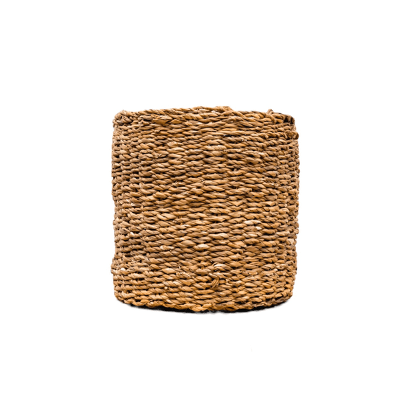 Korb Ido – 30cmx27cm – Moderner Aufbewahrungskorb – Vielseitig & Robust – Für Pflanzen, Haushalt & Dekoration – Naturmaterialien