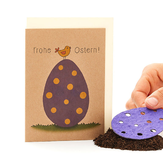 Osterkarte "Frohe Ostern" 
