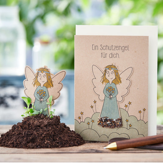 Grußkarte "Schutzengel" 
