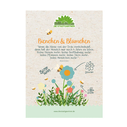 Kräuterkiste "Blümchen & Bienchen" 