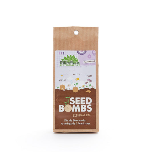 5 Samenbomben "Bienenweide" 