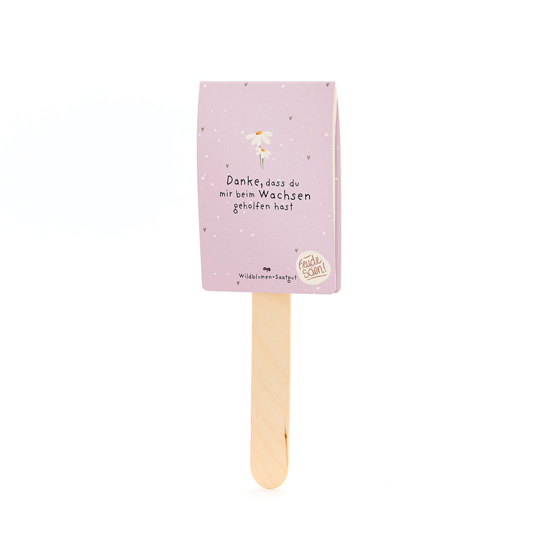 Danke, dass du mir beim Wachsen geholfen hast - Saatgruß 