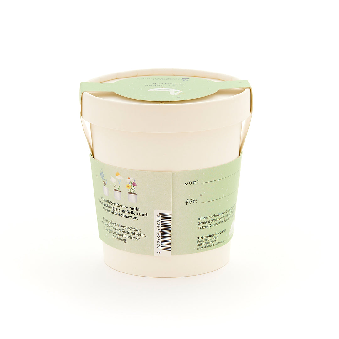 Gans lieben Dank - Becher 