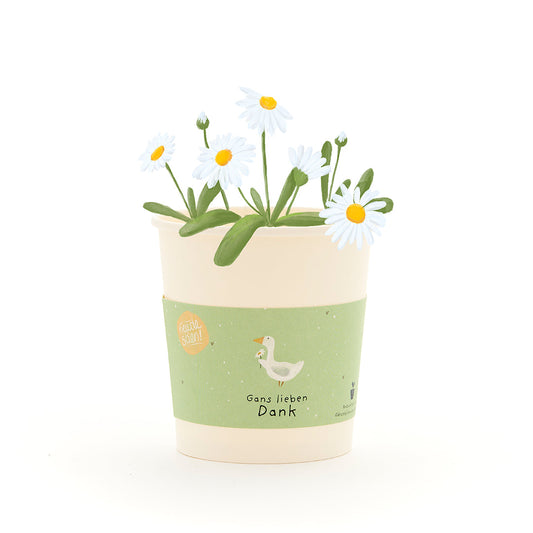 Gans lieben Dank - Becher 