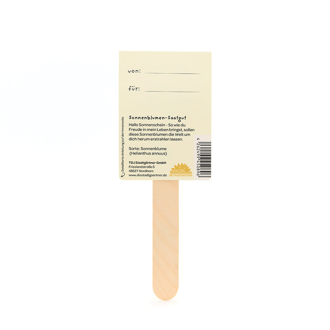 Hallo Sonnenschein - Saatgruß 