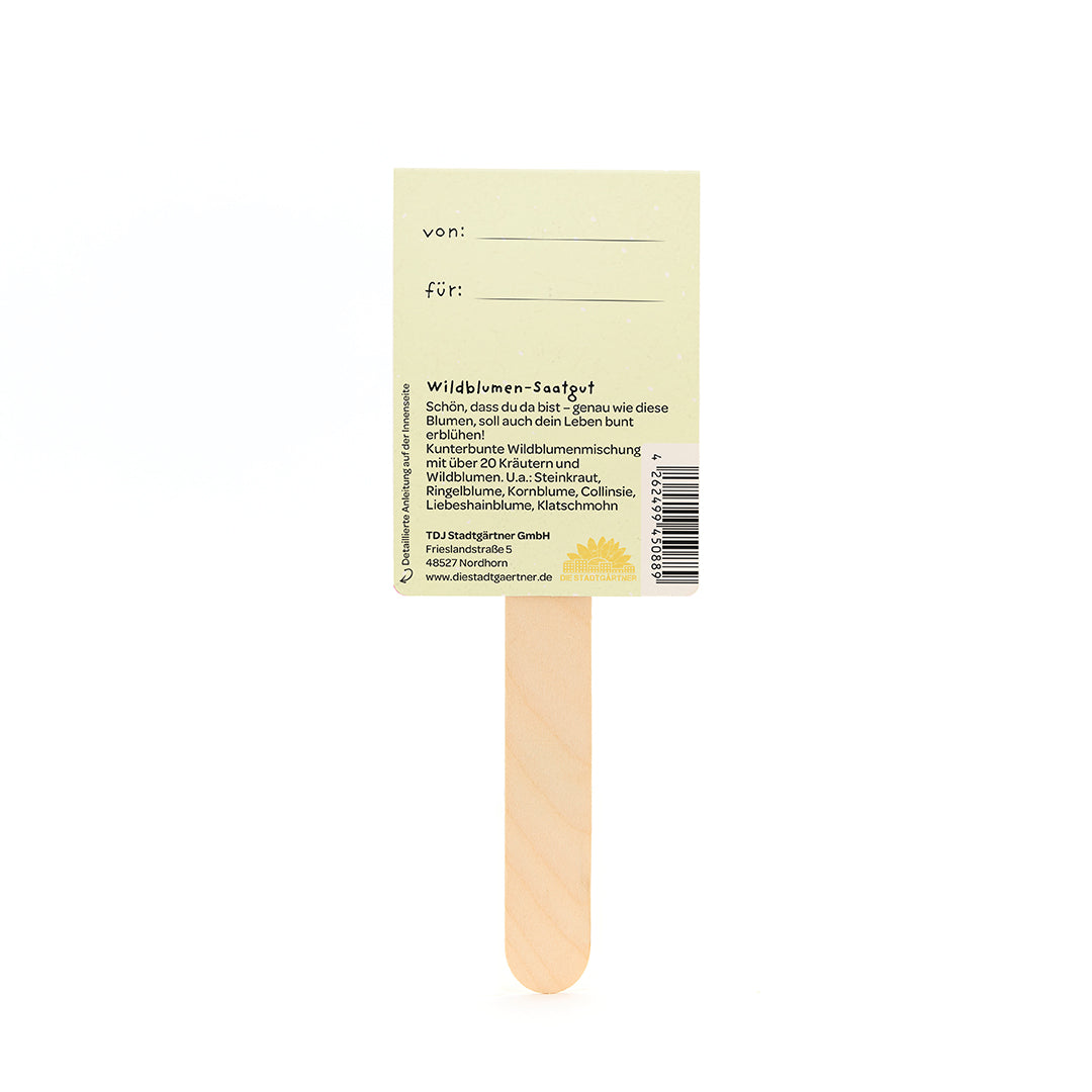 Hurra du bist da - Saatgruß 