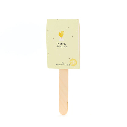 Hurra du bist da - Saatgruß 