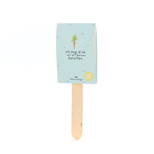 Ich mag dich mit all deinen Karotten - Saatgruß (BIO) 