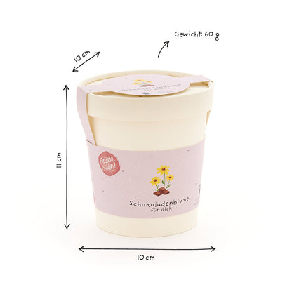 Schokoladenblume - Becher 