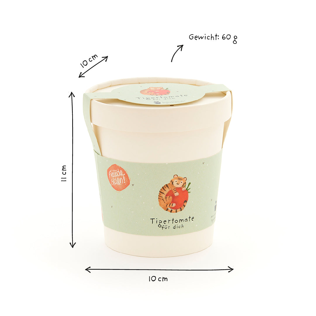 Tigertomate - Becher 