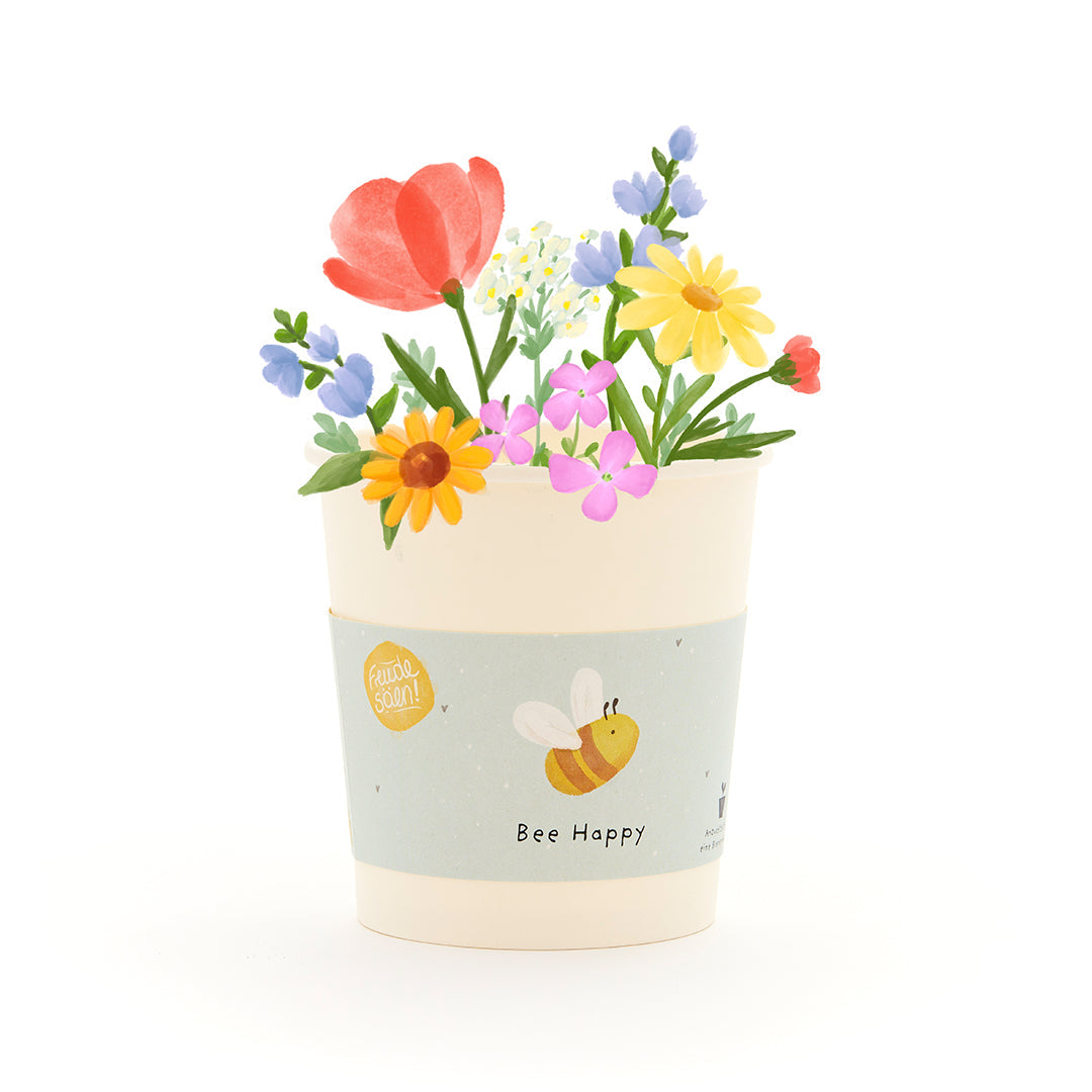 Bee Happy - Becher 