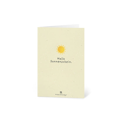 Grußkarte - Hallo Sonnenschein 
