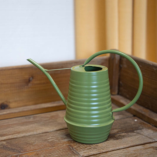 Green Indoor Watering Can - 19 Cm High 