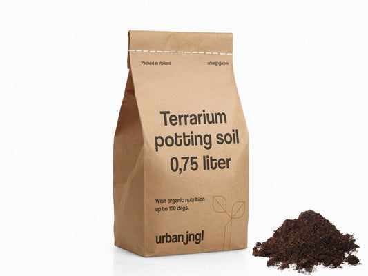 Terrarium Potting Soil - 0.75 Liters - With Organic Nutrition 