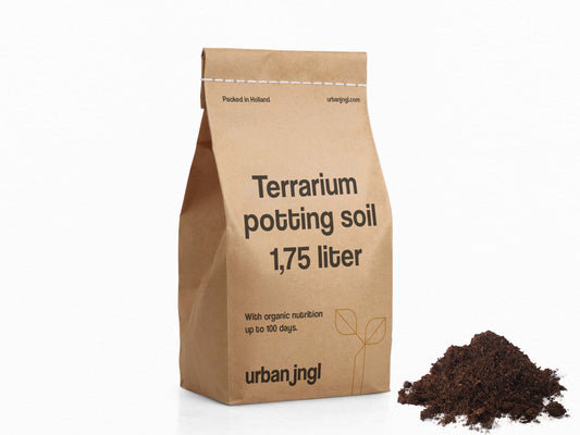 Terrarium Potting Soil - 1.75 Liters - With Organic Nutrition 