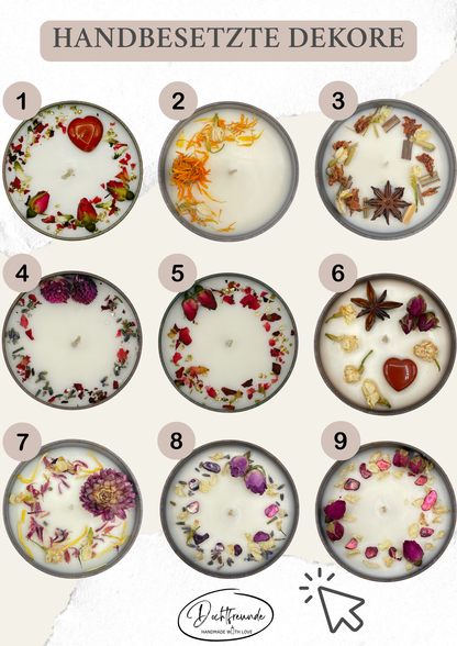 Sternzeichen Skorpion Duftkerze - Handgemachte Sojawachs-Kerze - Personalisiertes Astrologie-Geschenk 