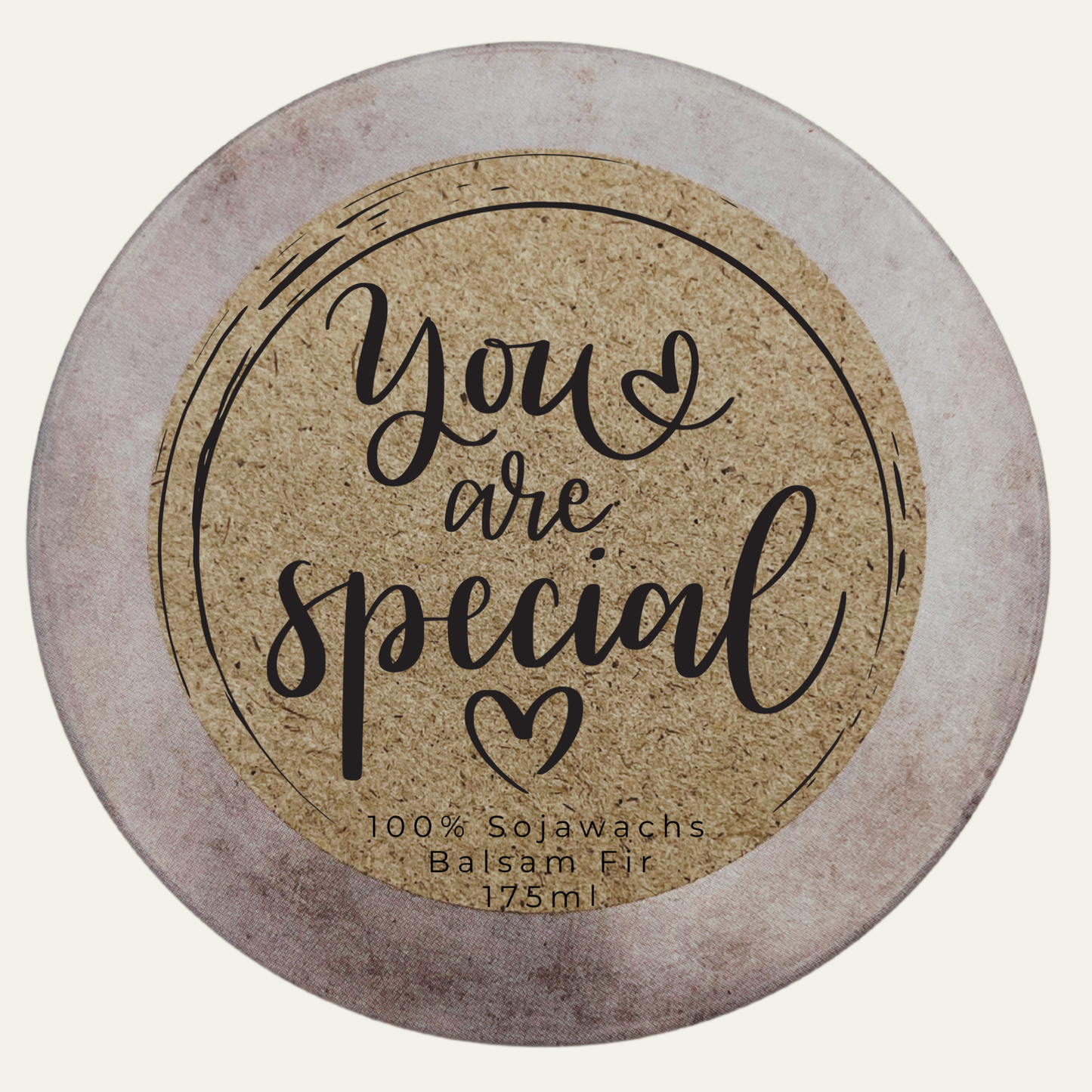 Wertschätzende Duftkerze „You are Special“ – Einzigartiges personalisierbares Geschenk für ganz besondere Menschen - Handgemacht 