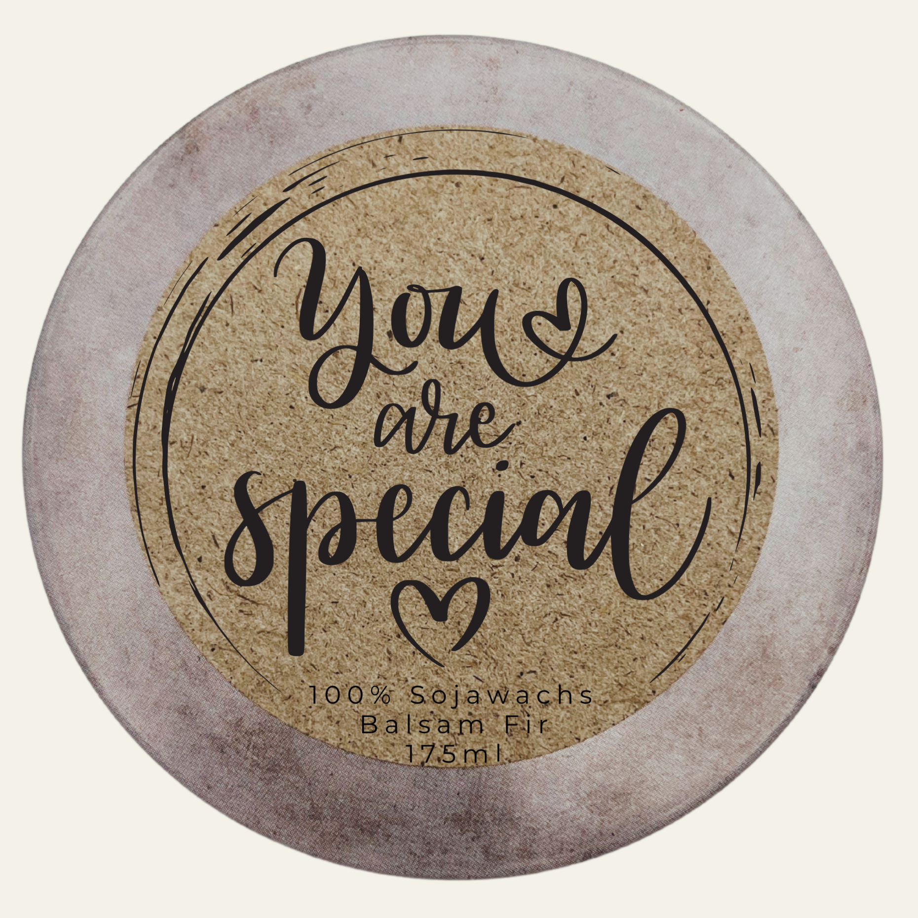 Wertschätzende Duftkerze „You are Special“ – Einzigartiges personalisierbares Geschenk für ganz besondere Menschen - Handgemacht 