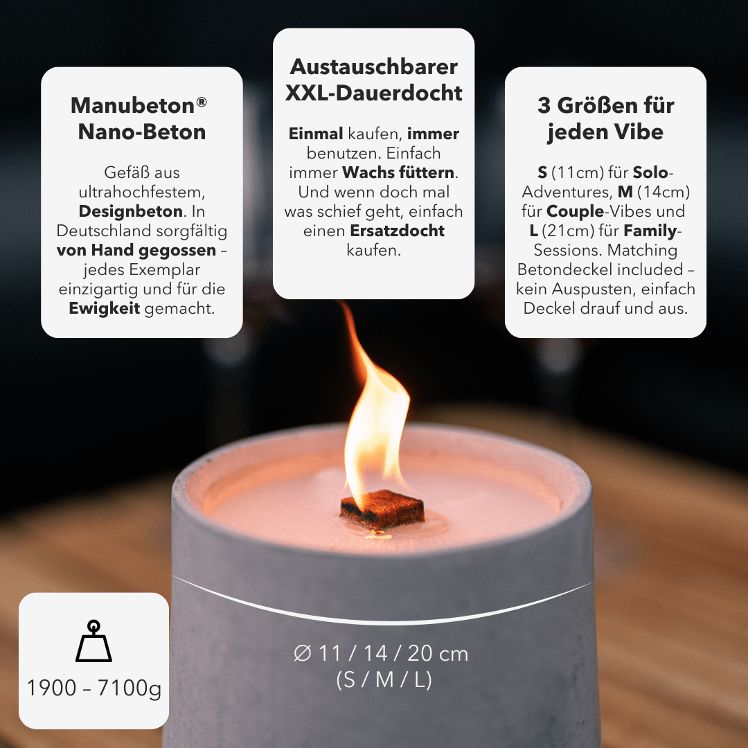 Dauerfeuer CLARUS (2er Set) 