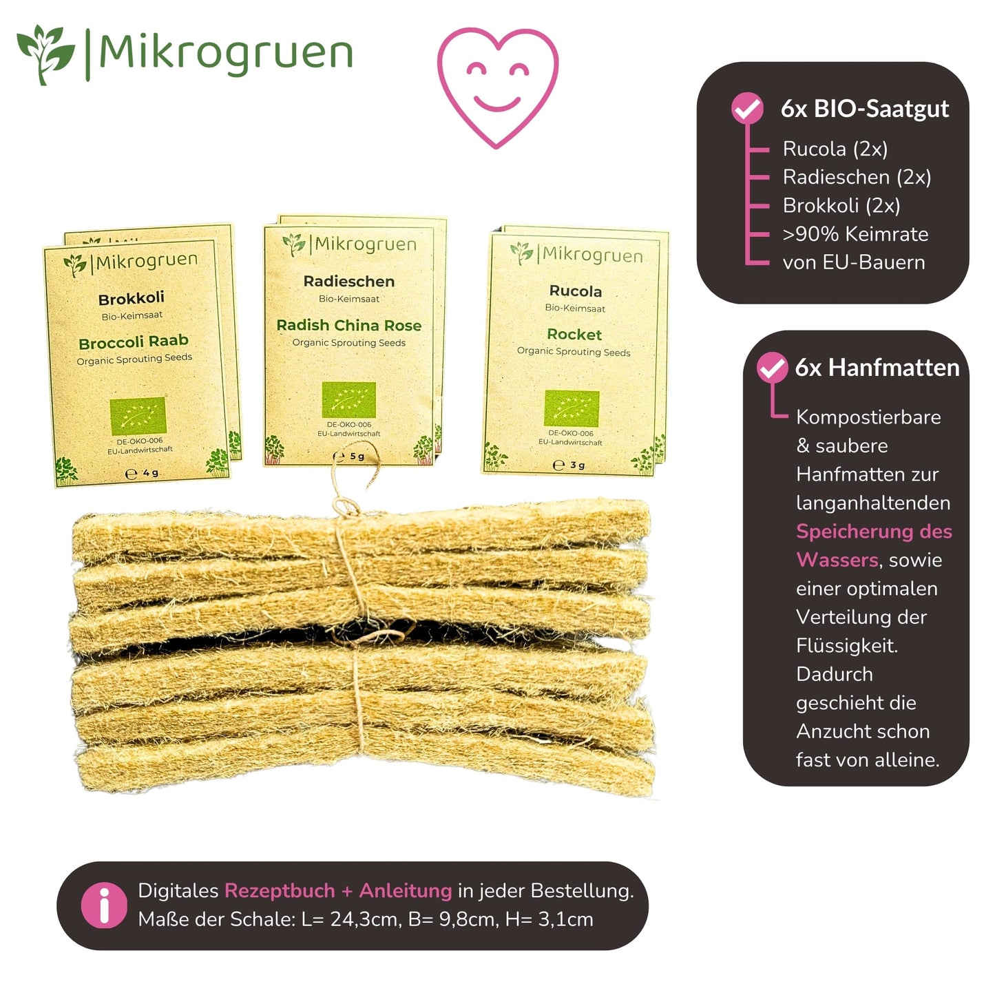 Microgreens Nachfüllset 