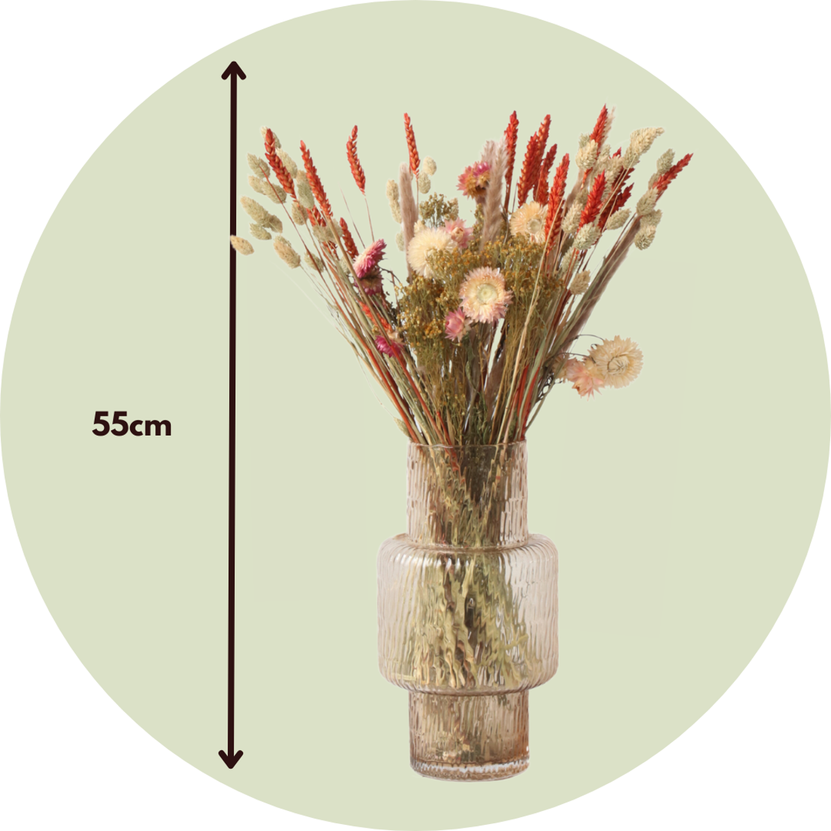 Dried Flowers Trockenblumen 'Blooms Magic Of Nature' - Natürlich Getrocknete Blumen Strauß 