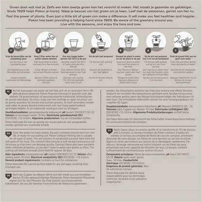 Potting Soil Pokon Blumenerde Compact - Kokoserde - Haus Und Garten - 10 Liter 