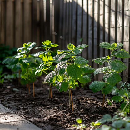 Fruit Trees Taybeere - 3 Stk - Rubus 'Tayberry' - Höhe 25-40Cm - ⌀9Cm 