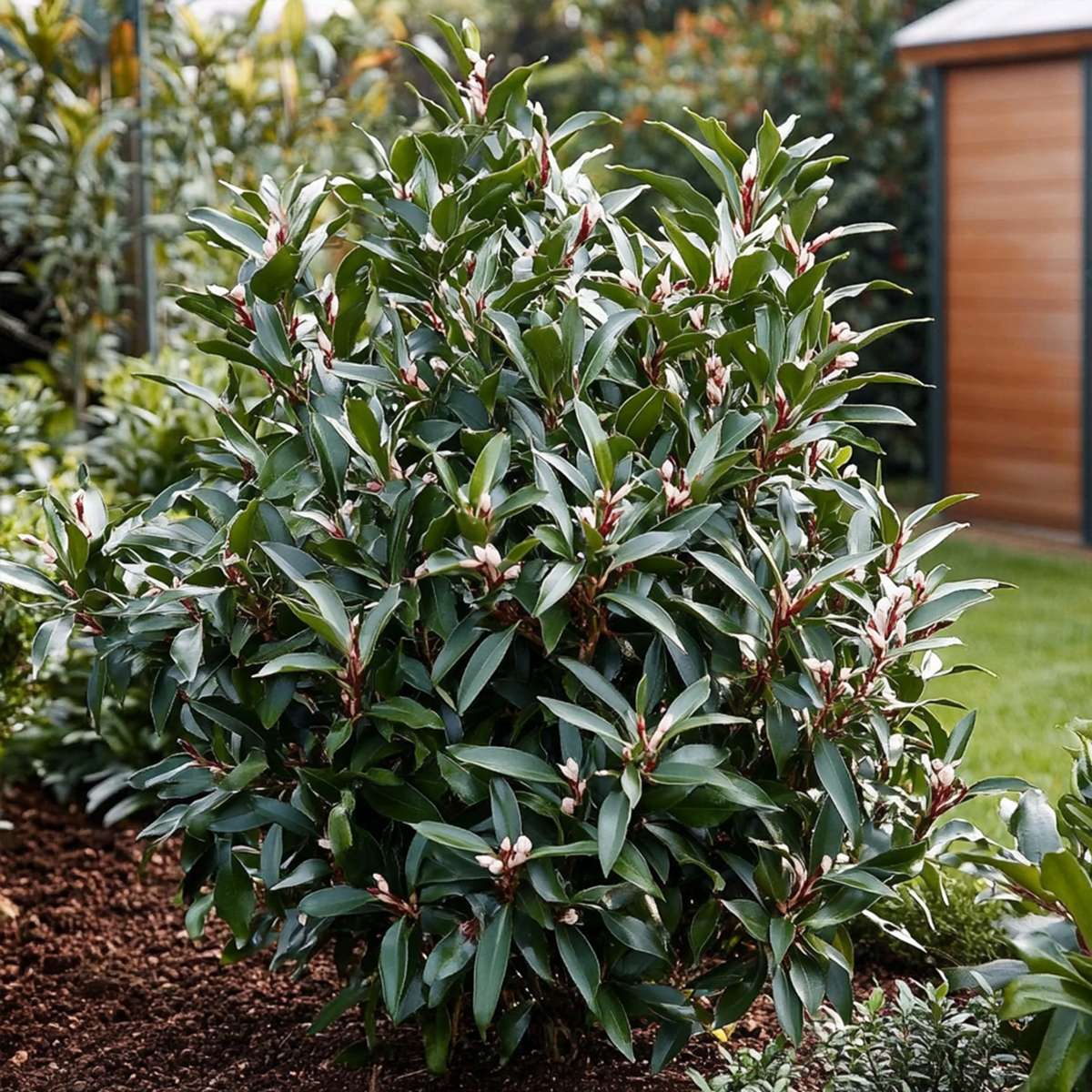 Other Shrubs Kaukasus Schneeball - 2 Stk - Sarcococca 'Confusa' - Höhe 30-40Cm - ⌀17Cm 