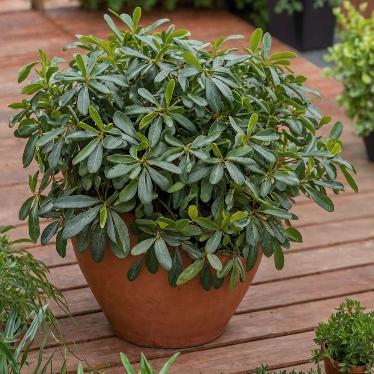 Other Shrubs Lorbeer - Pittosporum Tobira Nanum - Höhe 30-40Cm - ⌀19Cm 