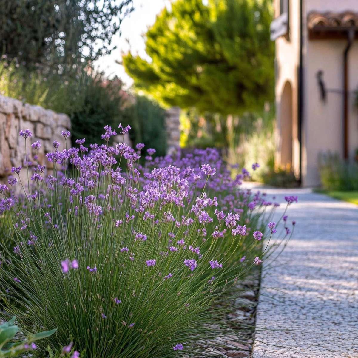 Ornamental Grasses Knobikraut - 3 Stk - Tulbaghia Violacea - Höhe 15-25Cm - ⌀9Cm 